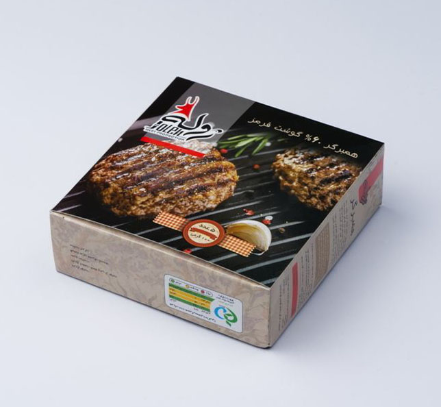 همبرگر ٦٠٪؜ گوشت قرمز ژوله